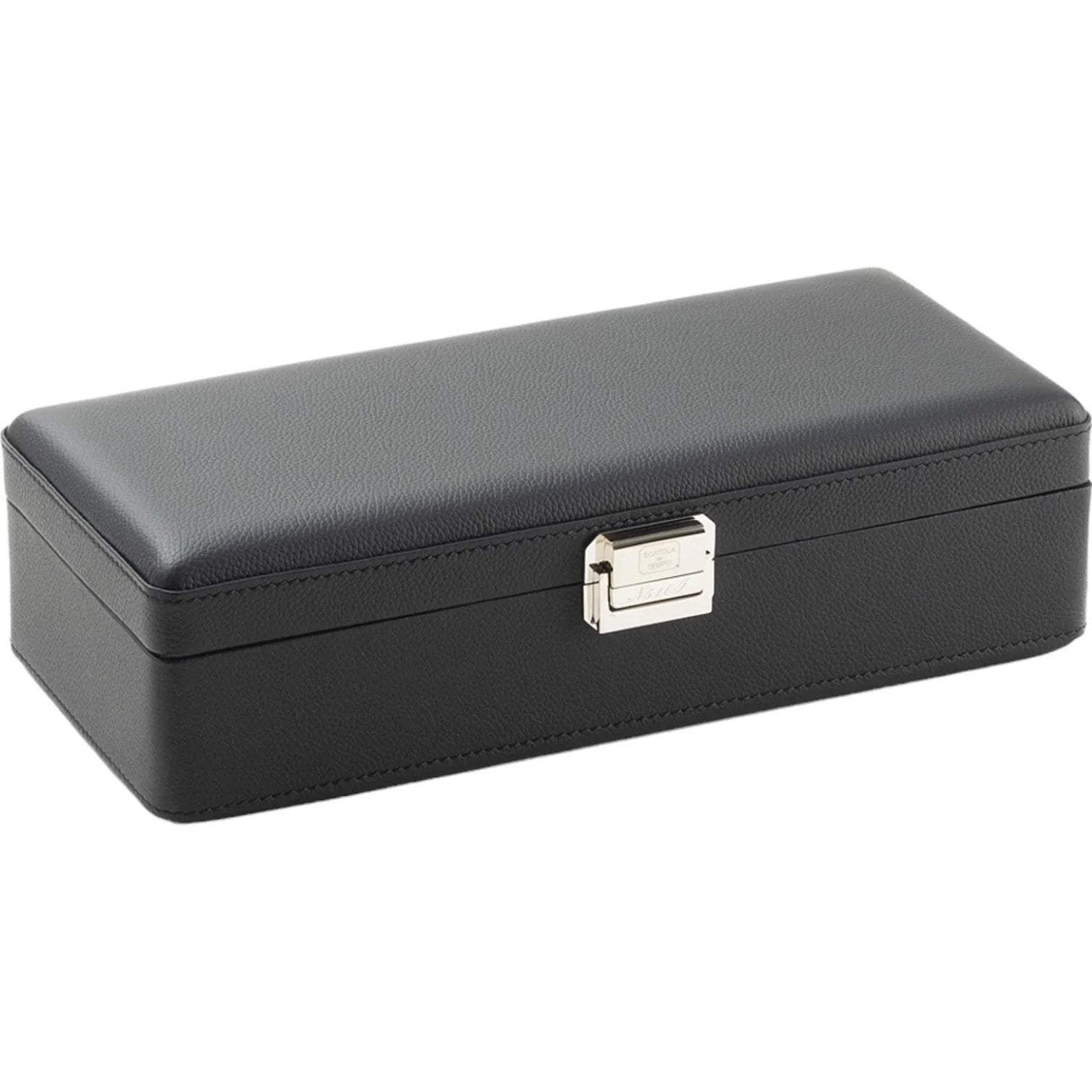 Valigetta 4 - Ecrin de voyage pour 4 montres - Cuir - Scatola del Tempo - détail