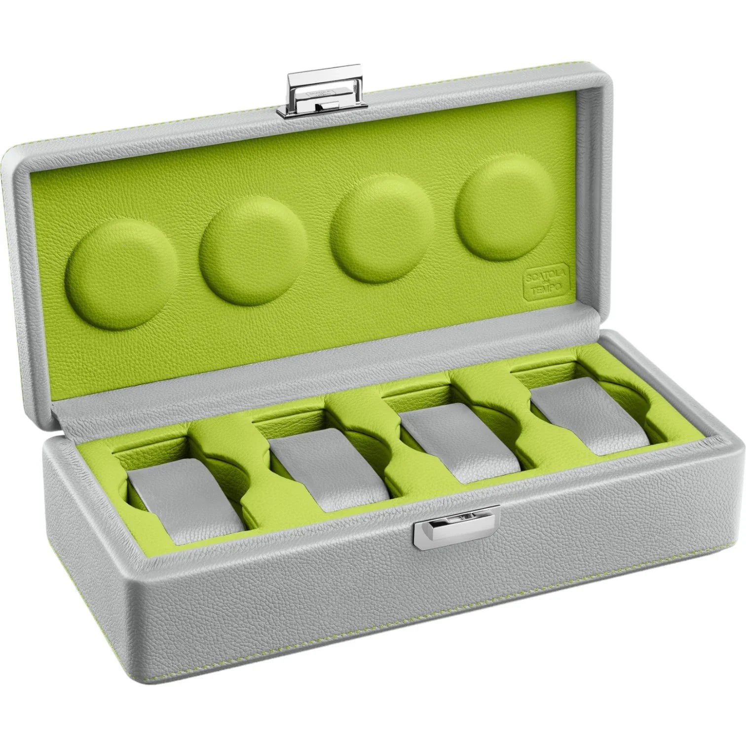 Valigetta 4 - Ecrin de voyage pour 4 montres - Cuir - Scatola del Tempo - vue 10