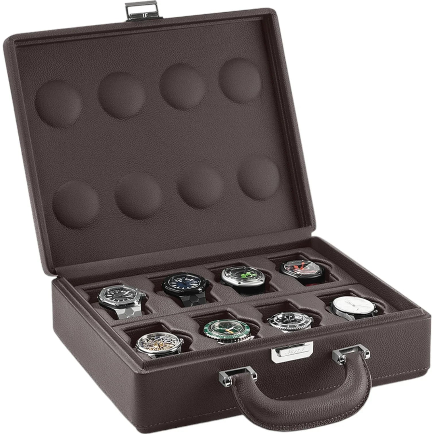 Valigetta 8 - Ecrin de voyage pour 8 montres - Cuir - Scatola del Tempo - vue 11