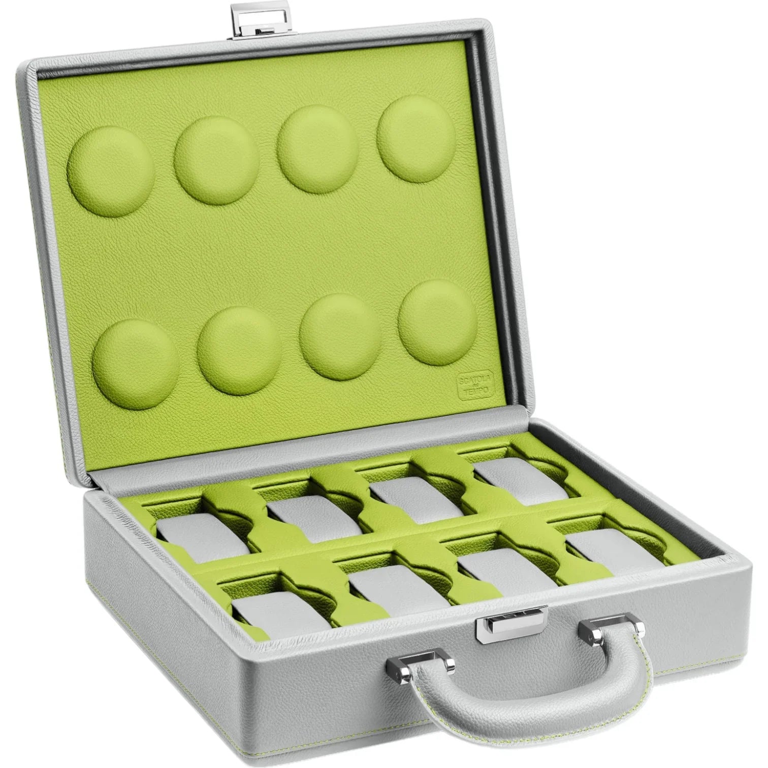 Valigetta 8 - Ecrin de voyage pour 8 montres - Cuir - Scatola del Tempo - étui voyage montre
