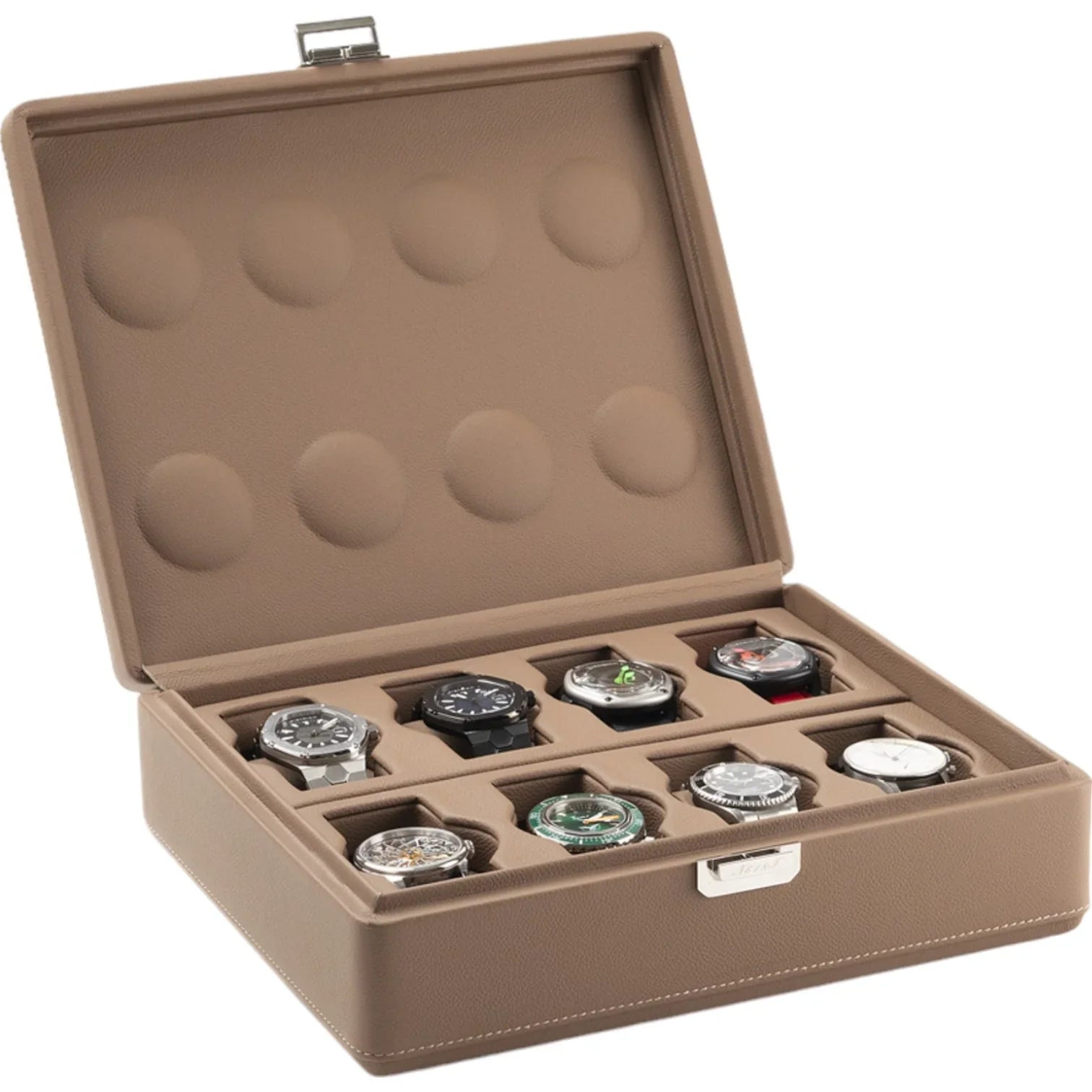 Valigetta 8 - Ecrin de voyage pour 8 montres - Cuir - Scatola del Tempo - vue 27