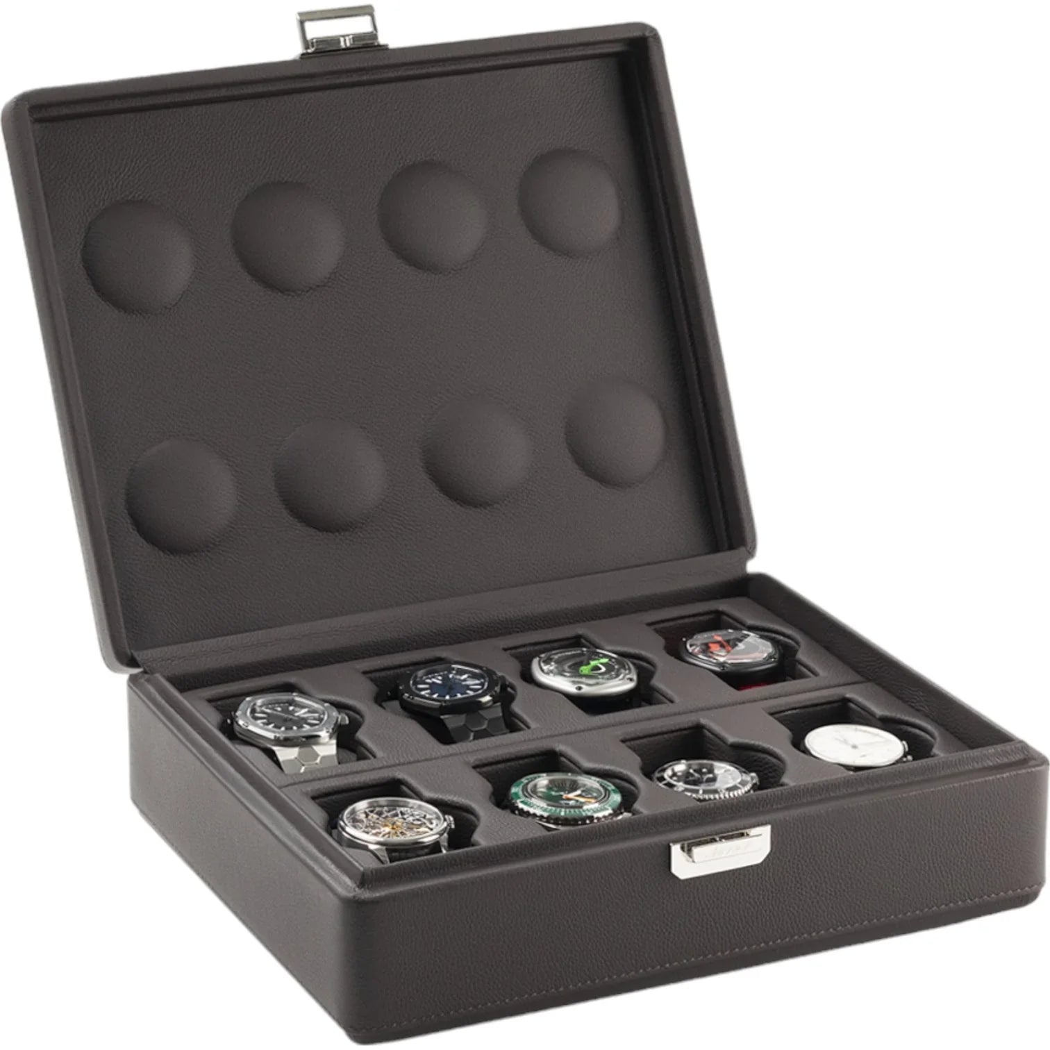 Valigetta 8 - Ecrin de voyage pour 8 montres - Cuir - Scatola del Tempo - vue 29