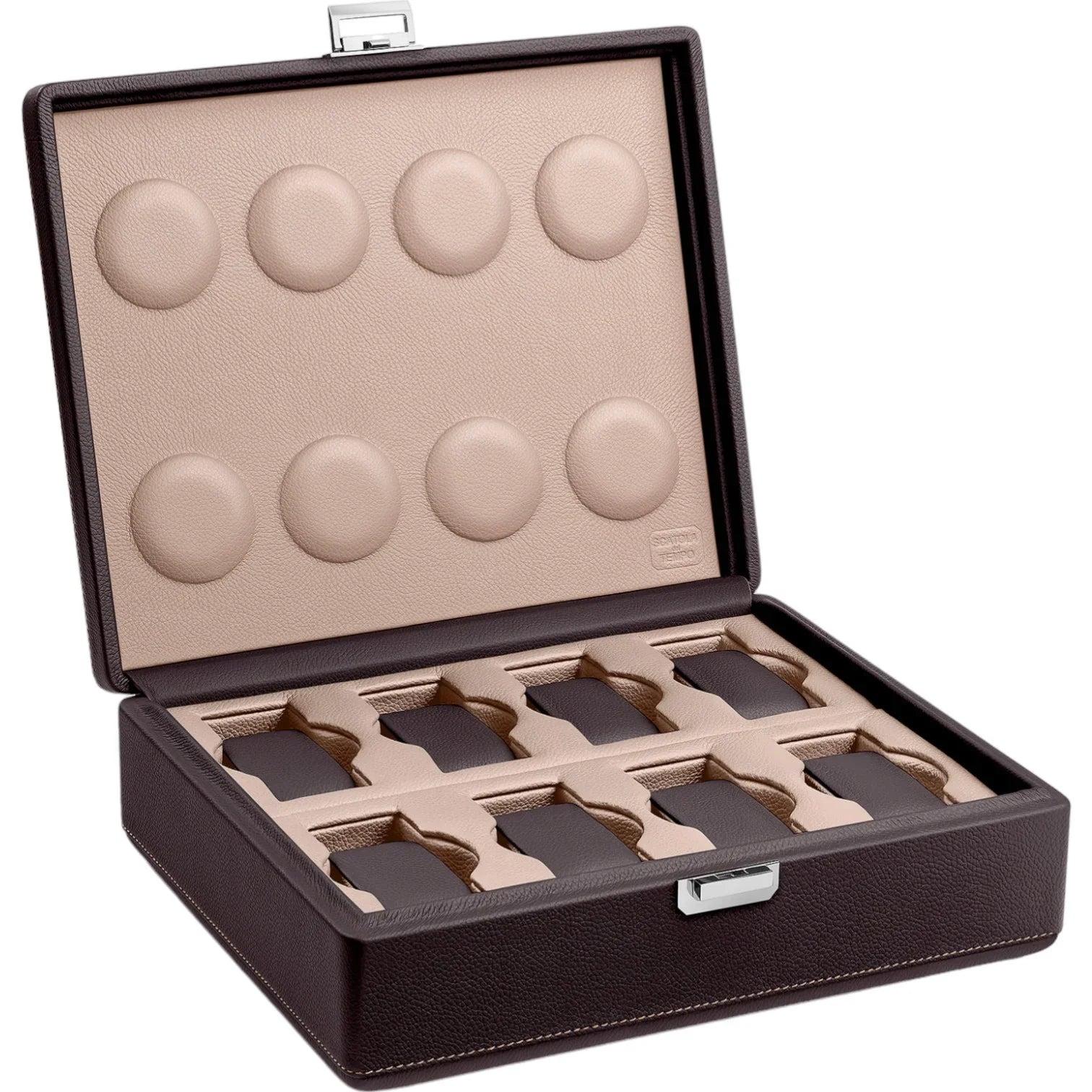 Valigetta 8 - Ecrin de voyage pour 8 montres - Cuir - Scatola del Tempo - vue 34