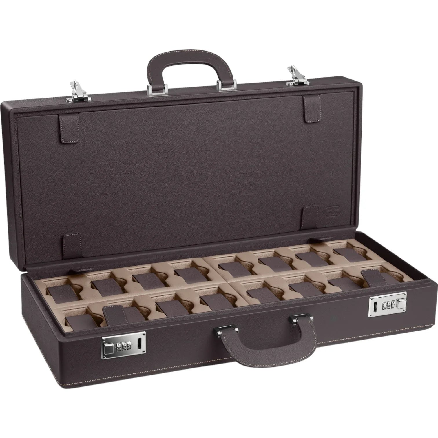Valigetta 32 - Ecrin de voyage pour 32 montres - Cuir - Scatola del Tempo - vue 3