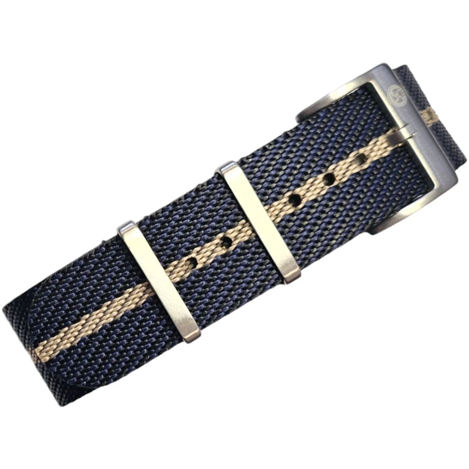 Bracelet Nato Premium en nylon – KronoKeeper – Noir, bleu marine et kaki - bracelet NATO nylon montre