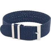 Bracelet Perlon en nylon – KronoKeeper – Bleu marine - bracelet NATO nylon montre
