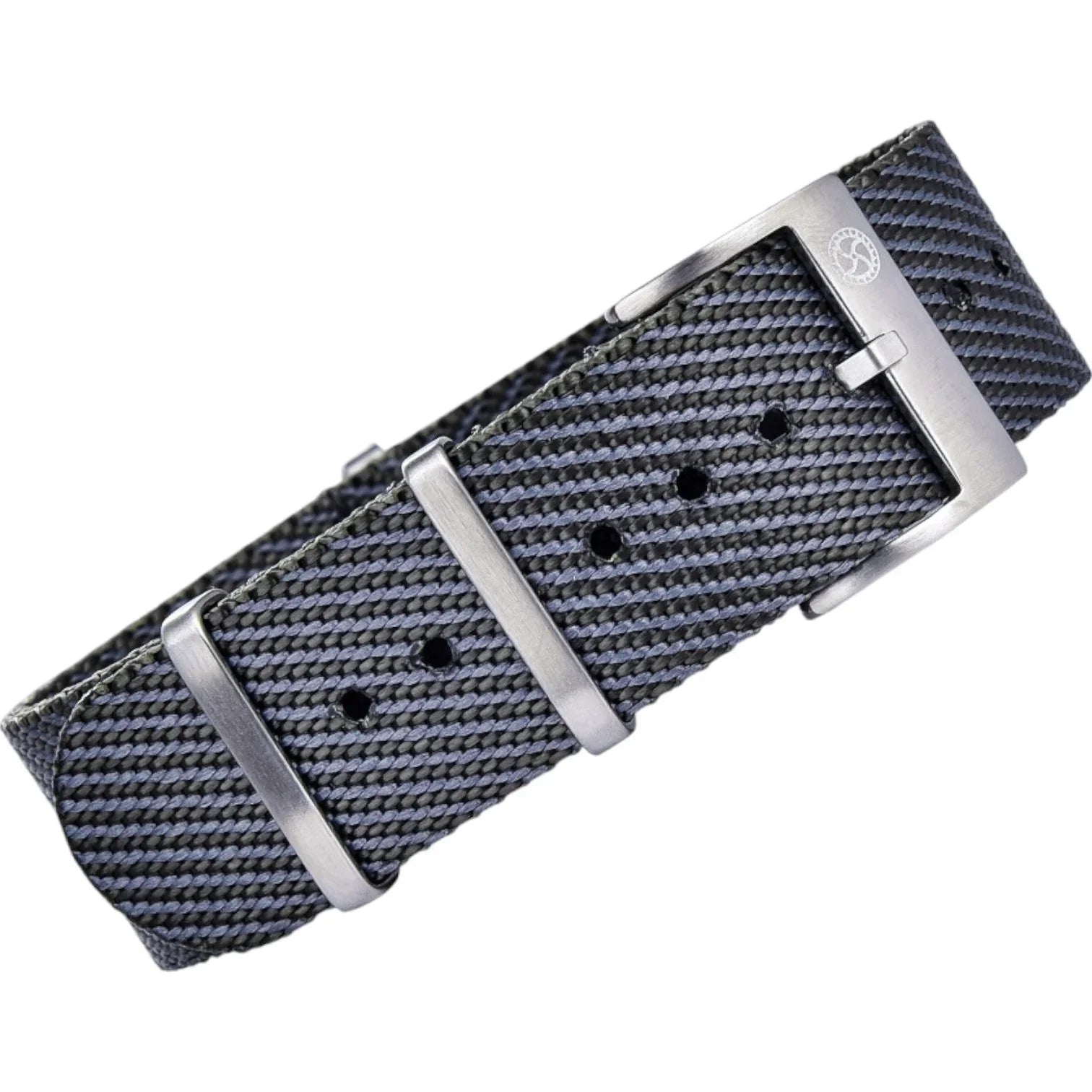 Bracelet Nato Premium en nylon – KronoKeeper – Gris - bracelet NATO nylon montre