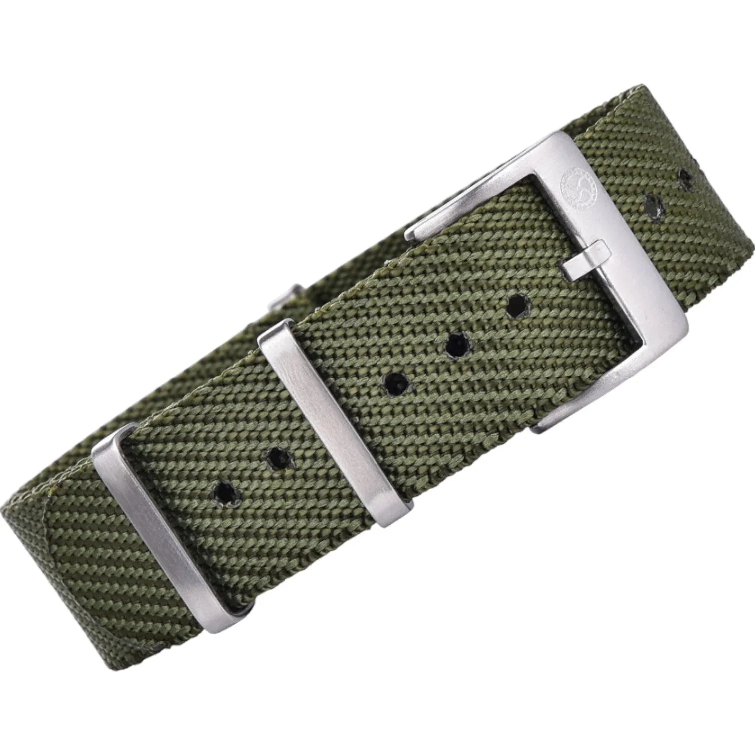 Bracelet Nato Premium en nylon – KronoKeeper – Vert - bracelet NATO nylon montre