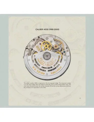 Livre Rolex Cosmograph Daytona Vol. 2 : Modèles à remontage automatique (dè - détail