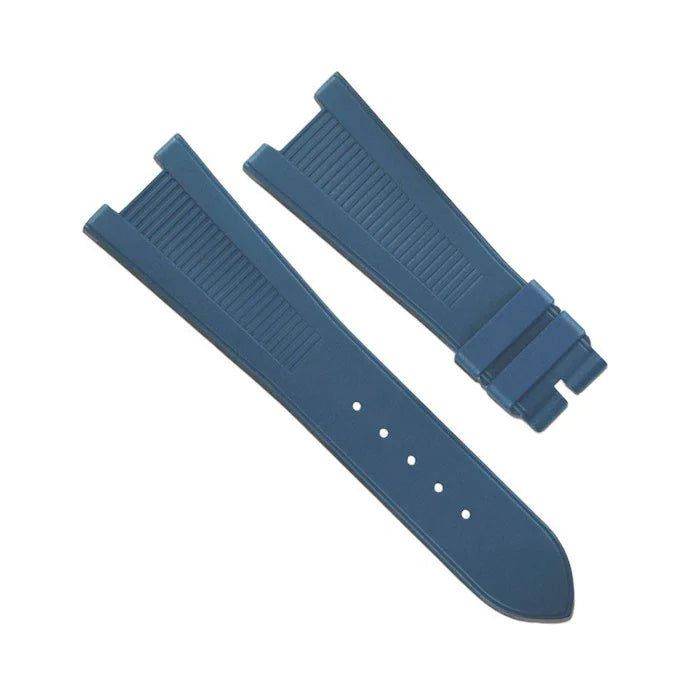 Bracelet RubberB PK77 pour Patek Philippe Nautilus Denim bleu - bracelet caoutchouc montre