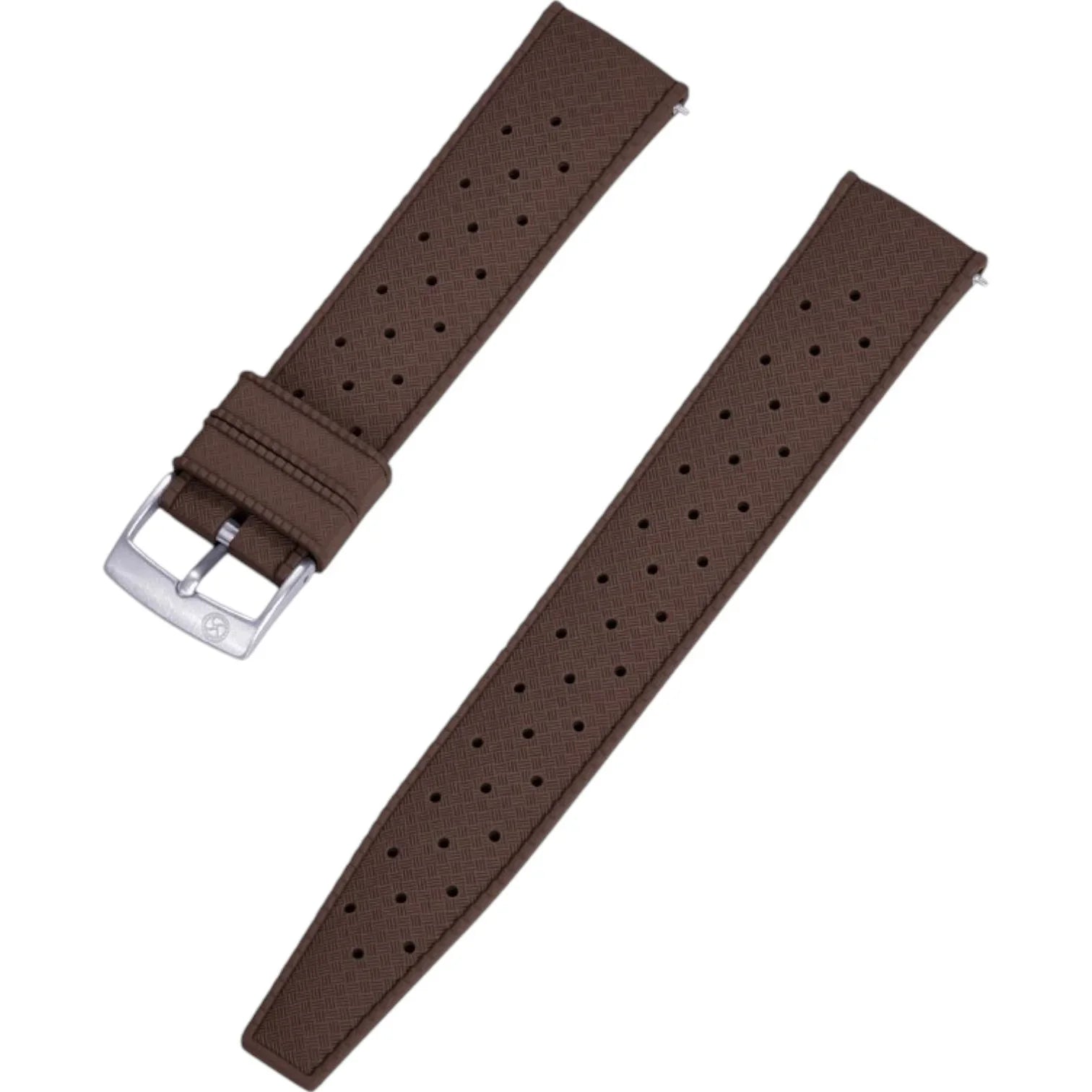 Bracelet en caoutchouc - Tropic - KronoKeeper - Marron - bracelet caoutchouc montre
