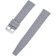 Bracelet en caoutchouc - Tropic - KronoKeeper - Gris - bracelet caoutchouc montre