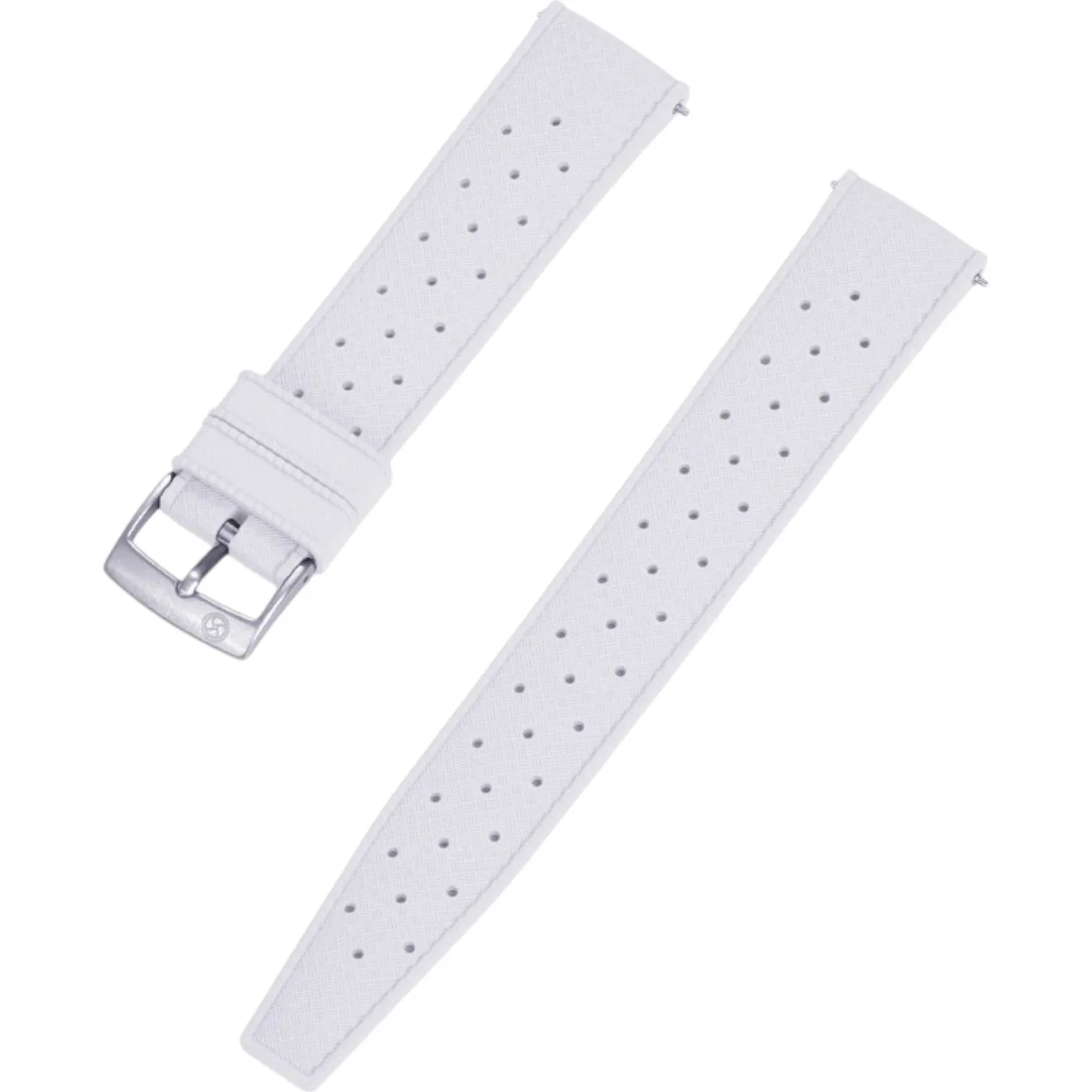 Bracelet en caoutchouc - Tropic - KronoKeeper - Blanc - bracelet caoutchouc montre