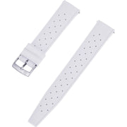 Bracelet en caoutchouc - Tropic - KronoKeeper - Blanc - bracelet caoutchouc montre