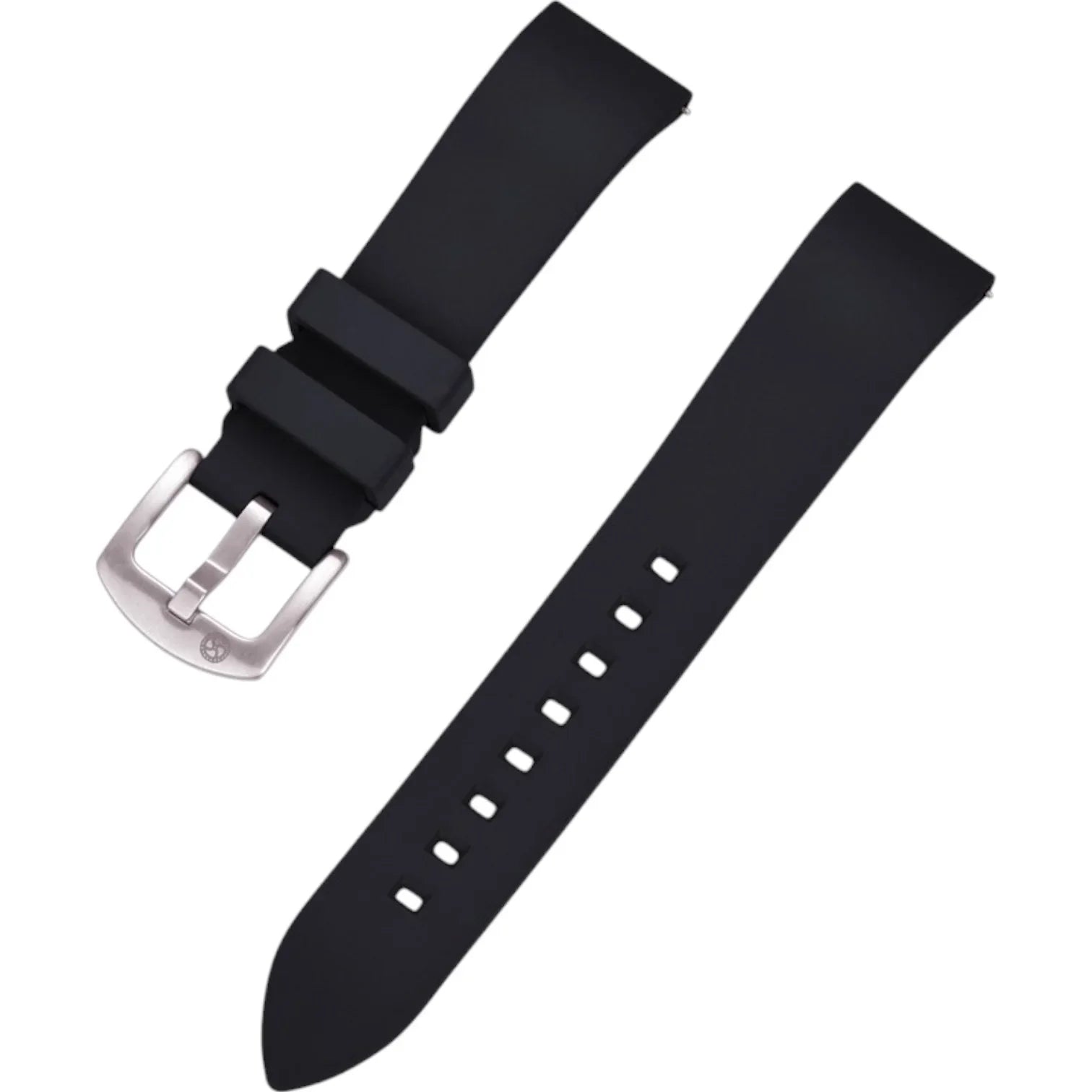 Bracelet en caoutchouc - KronoKeeper - Noir - bracelet caoutchouc montre