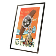 Navitimer - 40x50cm - Tirage d'Art - Watchoniste X MisterChrono - livre horlogerie