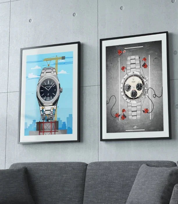 Daytona - 50x70cm - Tirage d'Art - Watchoniste X MisterChrono - détail