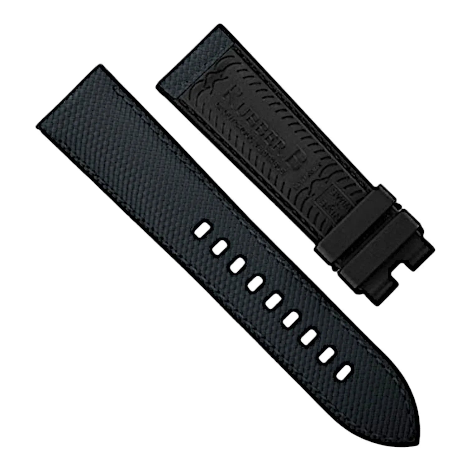 Bracelet en caoutchouc - Ballistic SwimSkin PS22 - Rubber B - Noir - bracelet caoutchouc montre
