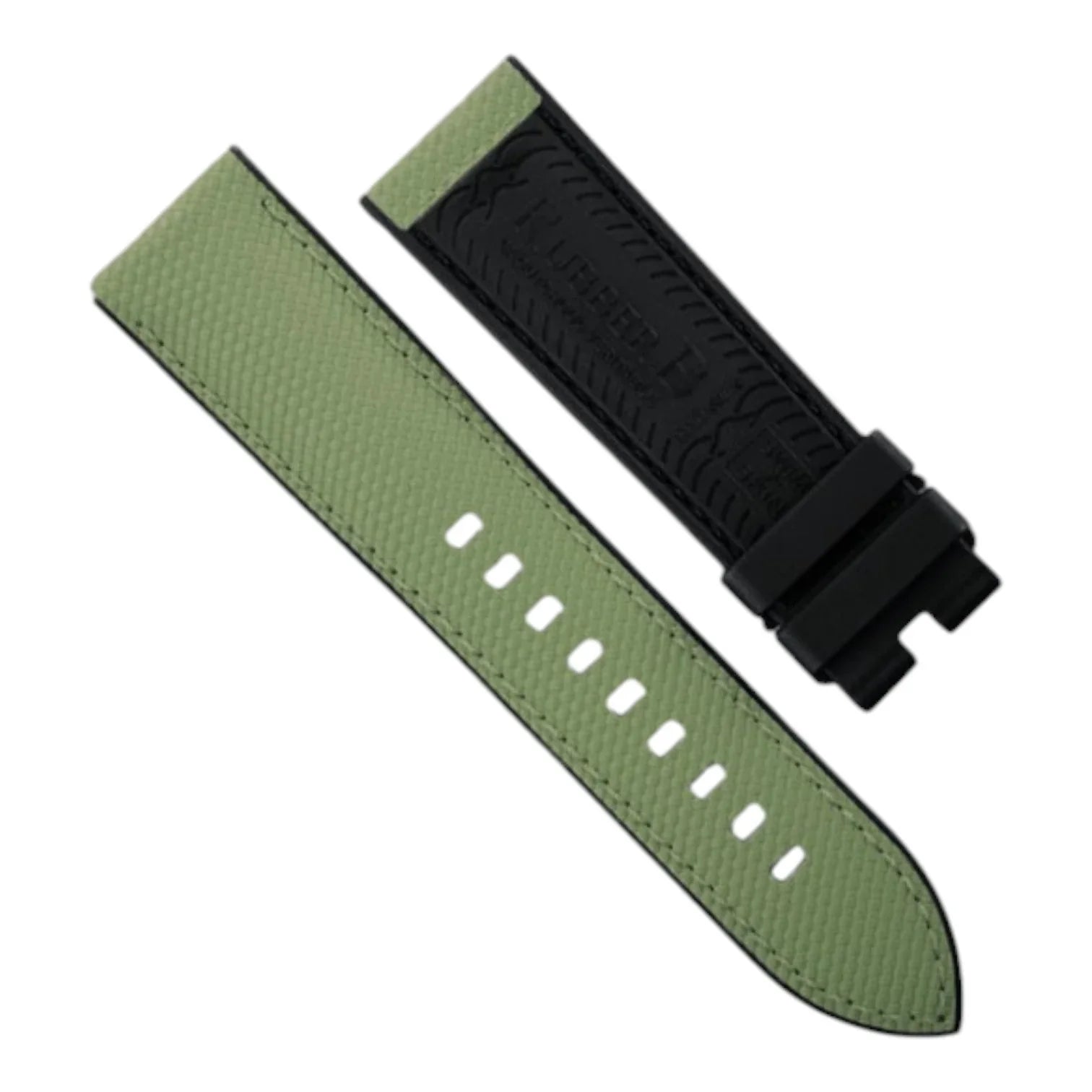 Bracelet en caoutchouc - Ballistic SwimSkin PS24 - Rubber B - Vert Militair - bracelet caoutchouc montre