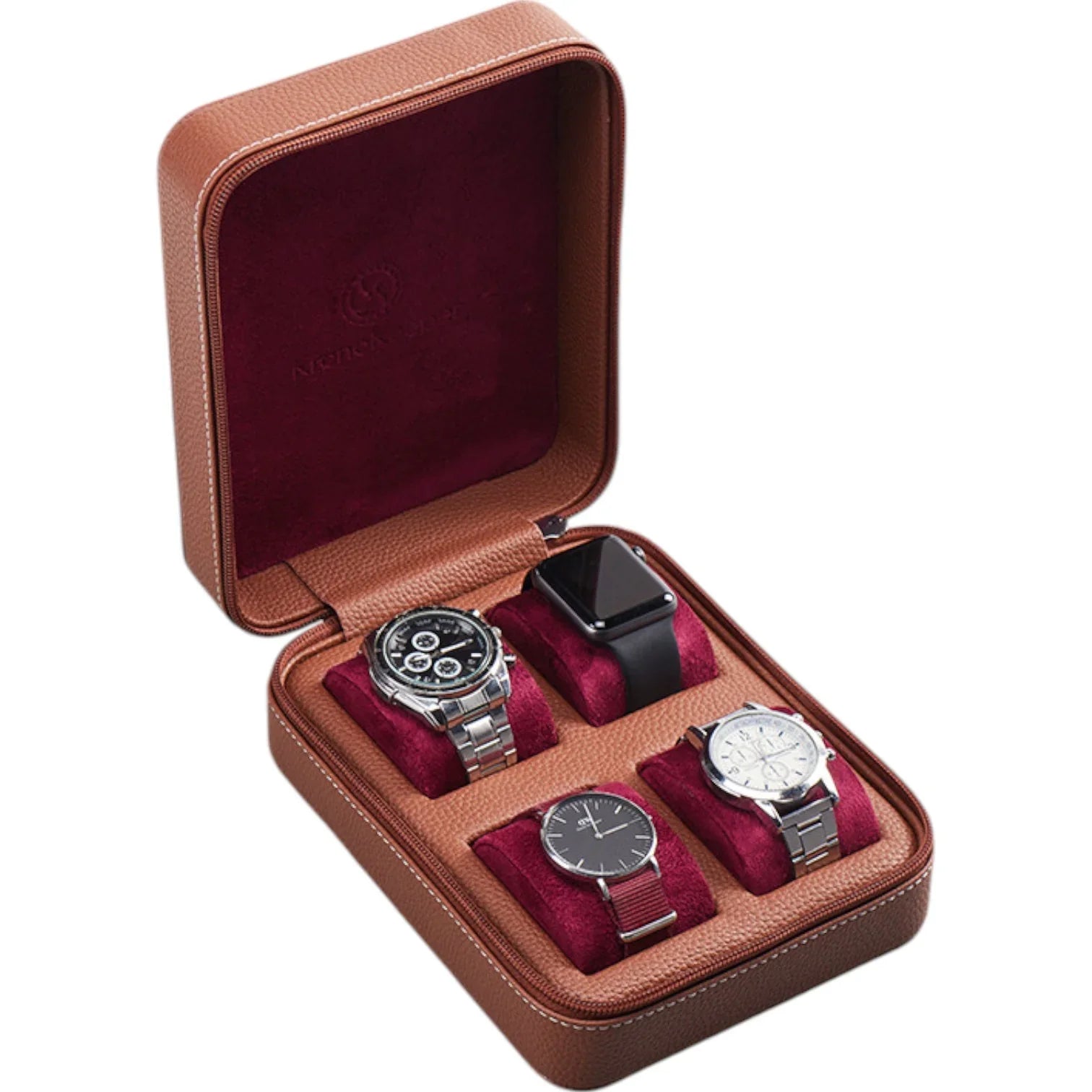 Tiboulen - Écrin pour 4 montres - Cuir - KronoKeeper - vue 10