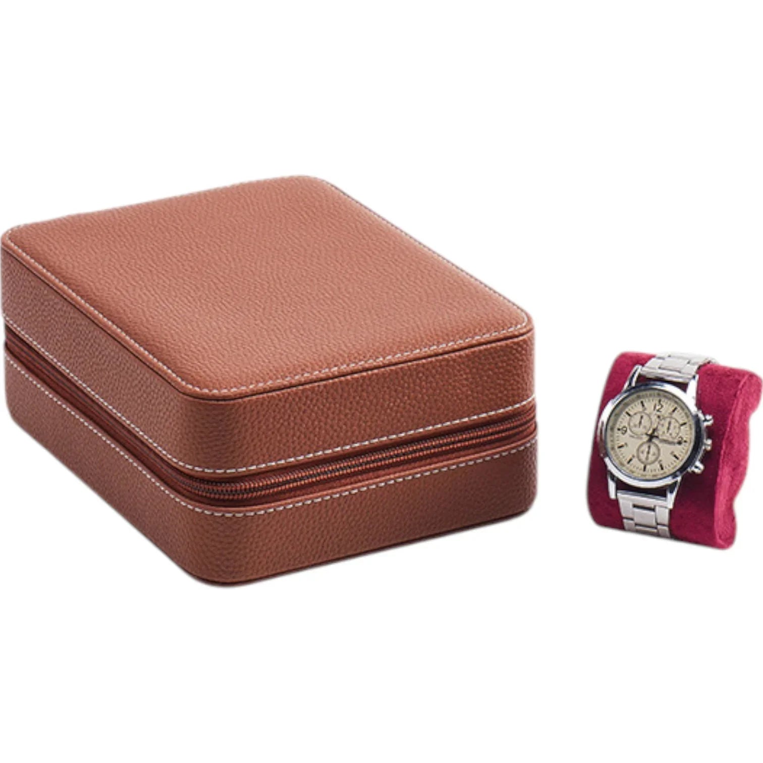 Tiboulen - Écrin pour 4 montres - Cuir - KronoKeeper - vue 14