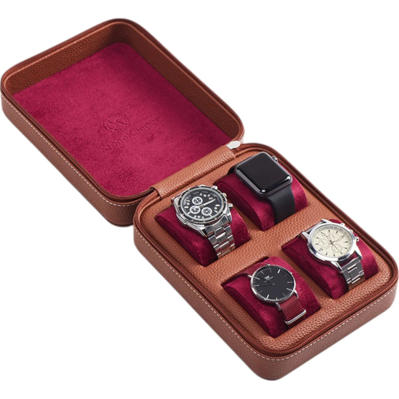 Tiboulen - Écrin pour 4 montres - Cuir - KronoKeeper - vue 15