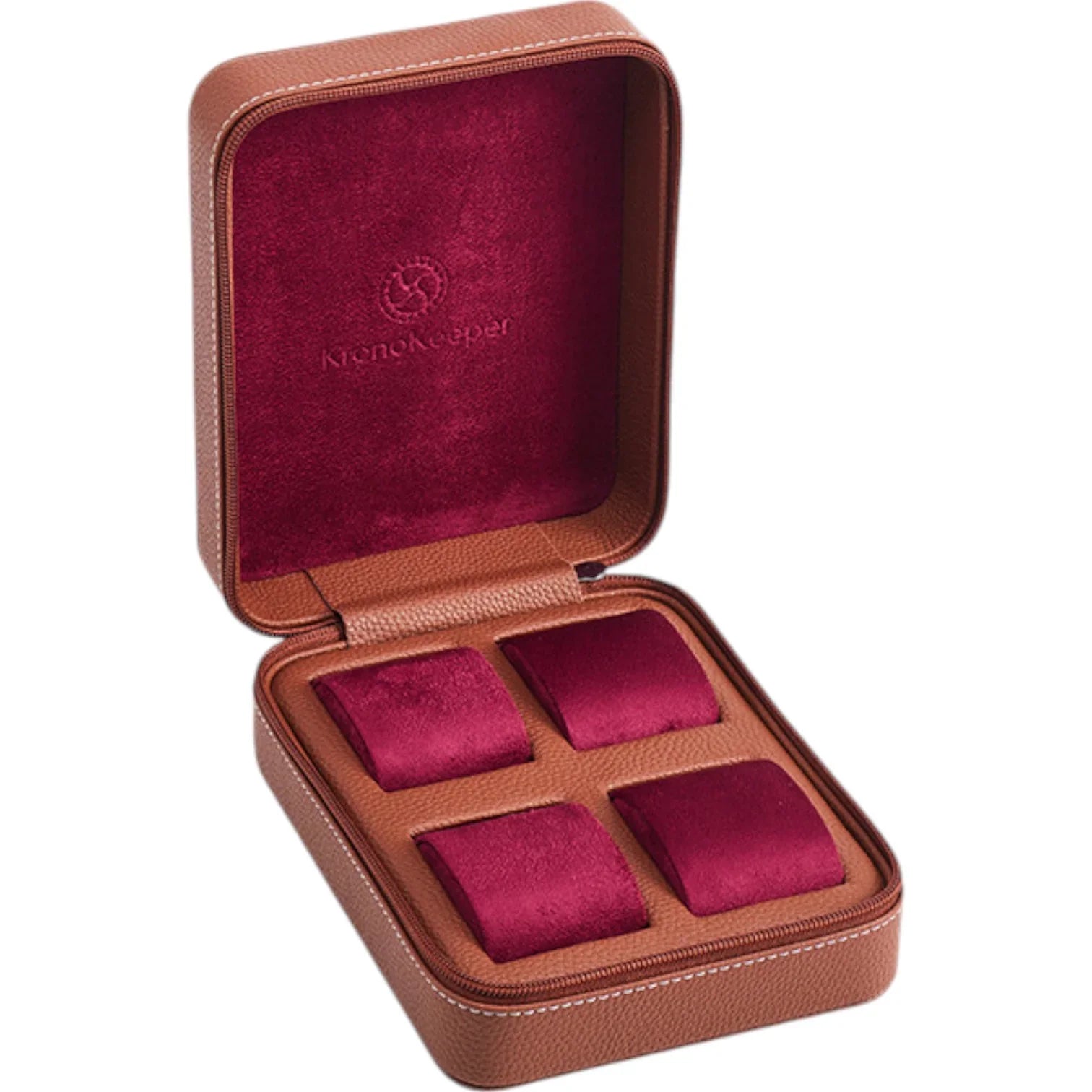 Tiboulen - Écrin pour 4 montres - Cuir - KronoKeeper - vue 16