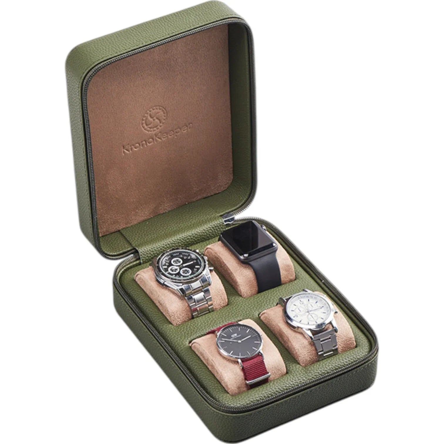 Tiboulen - Écrin pour 4 montres - Cuir - KronoKeeper - vue 24