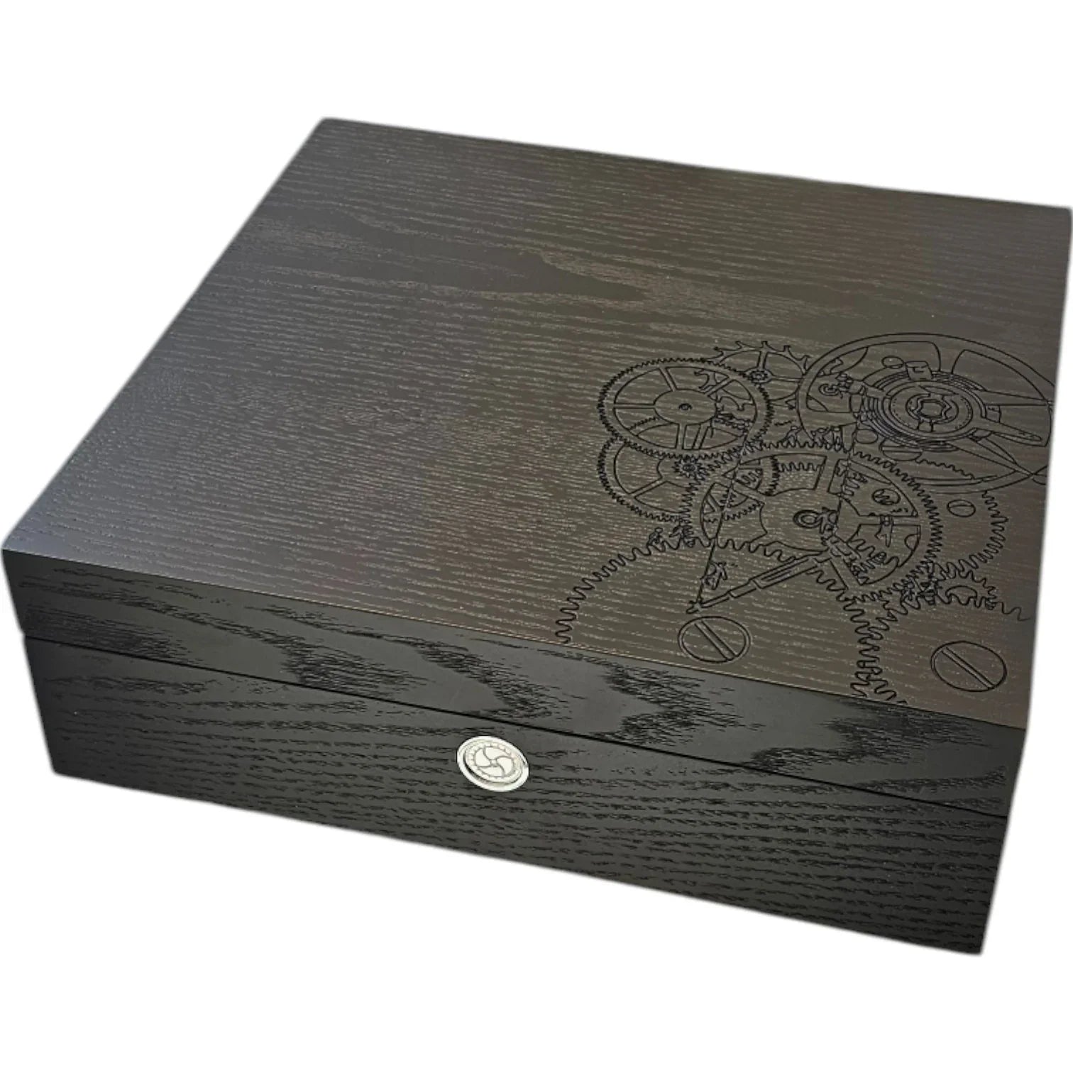 Coffret en bois pour 12 montres - NUKU HIVA - KronoKeeper - détail