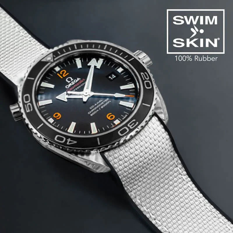 Bracelet en caoutchouc – Ballistic SwimSkin SK22 – Rubber B – Blanc arctiqu - vue 3