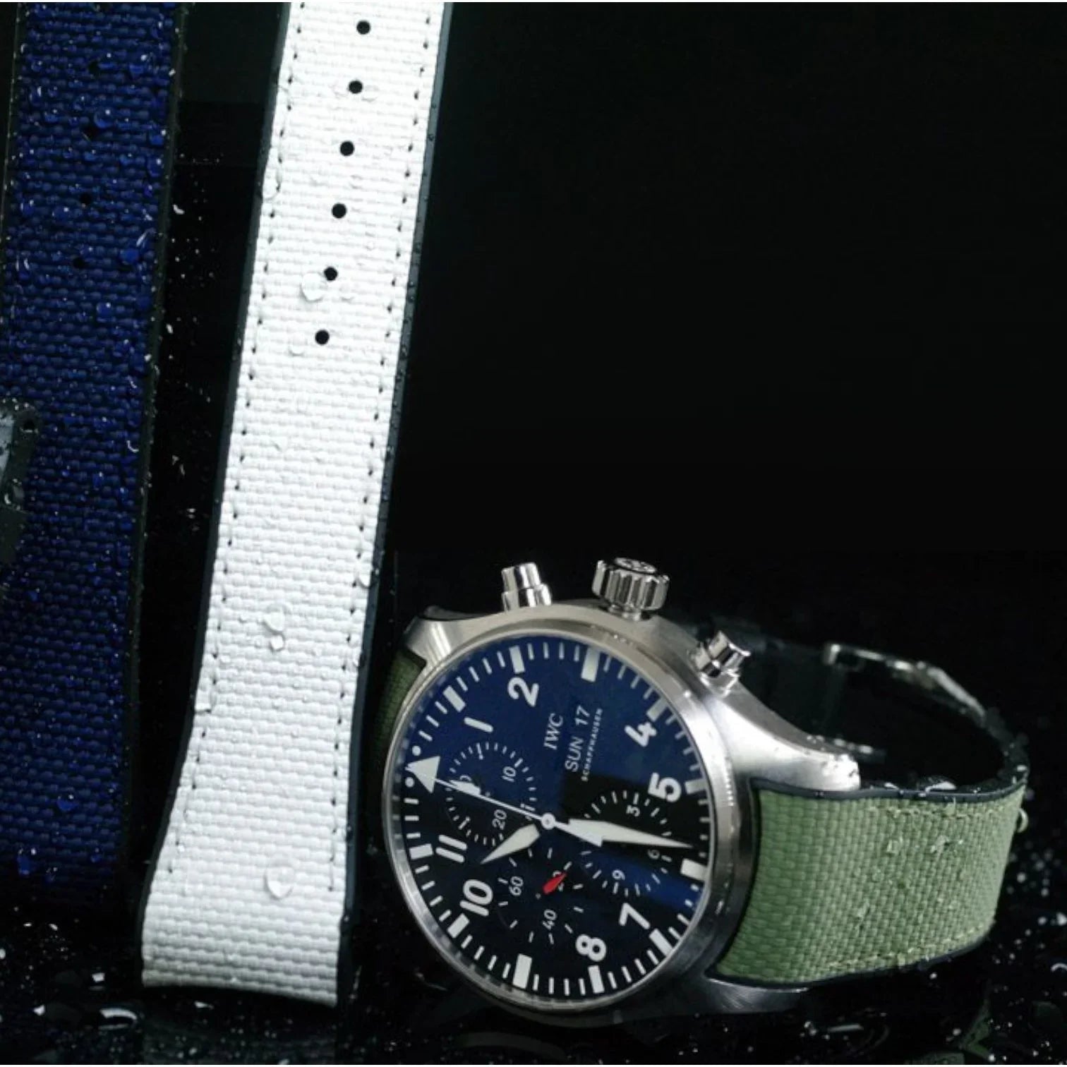 Bracelet en caoutchouc – Ballistic SwimSkin SK41 – Rubber B – Vert militair - vue 3