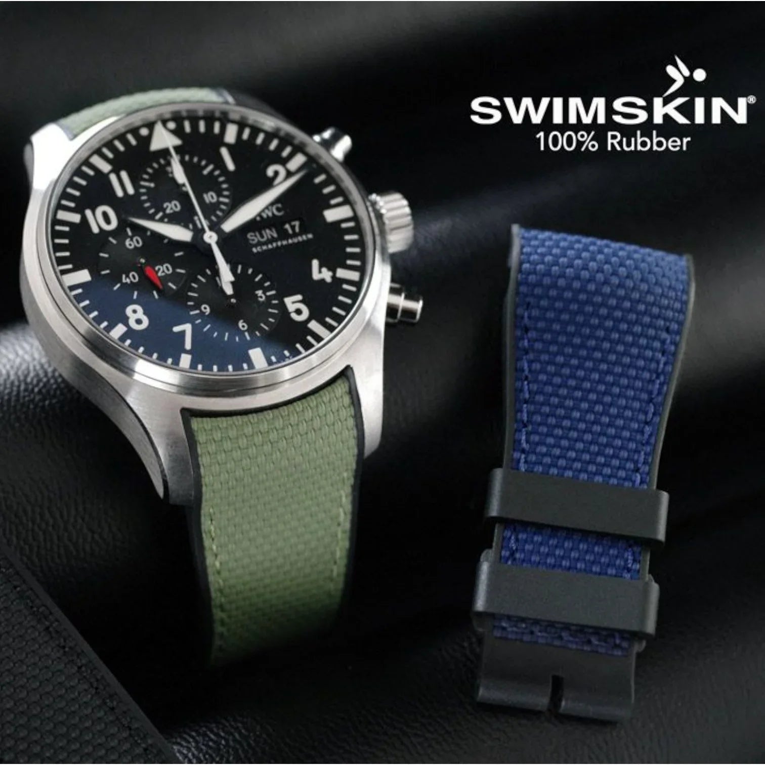 Bracelet en caoutchouc – Ballistic SwimSkin SK41 – Rubber B – Vert militair - vue 5