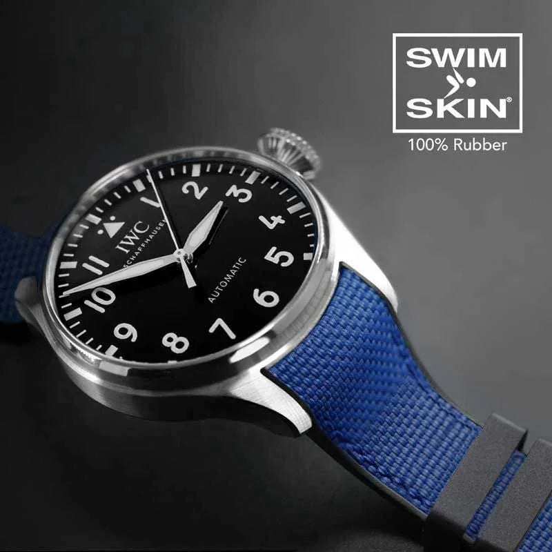 Bracelet en caoutchouc – Ballistic SwimSkin SK43 – Rubber B – Bleu marine - détail