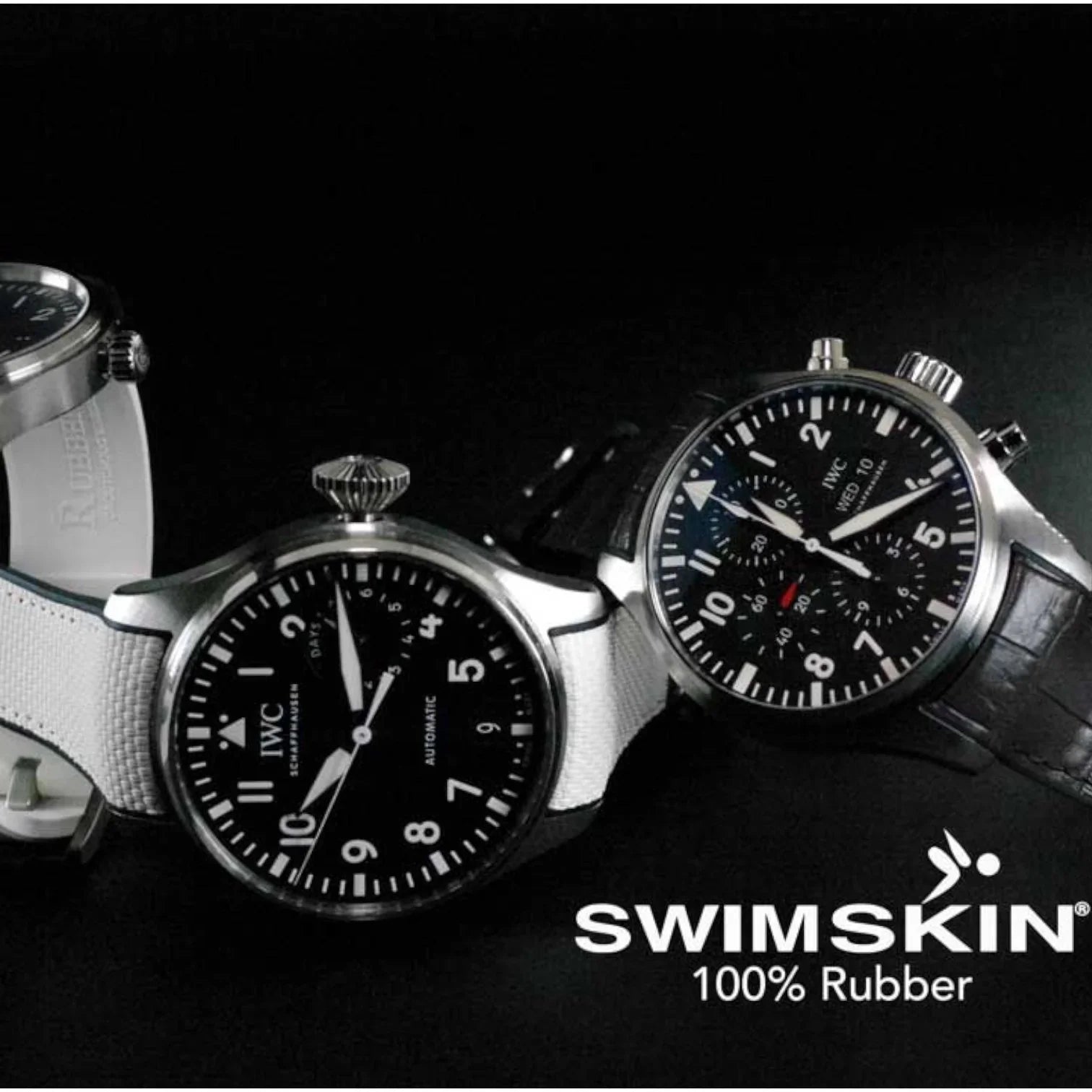 Bracelet en caoutchouc – Ballistic SwimSkin SK43 – Rubber B – Blanc arctiqu - vue 3