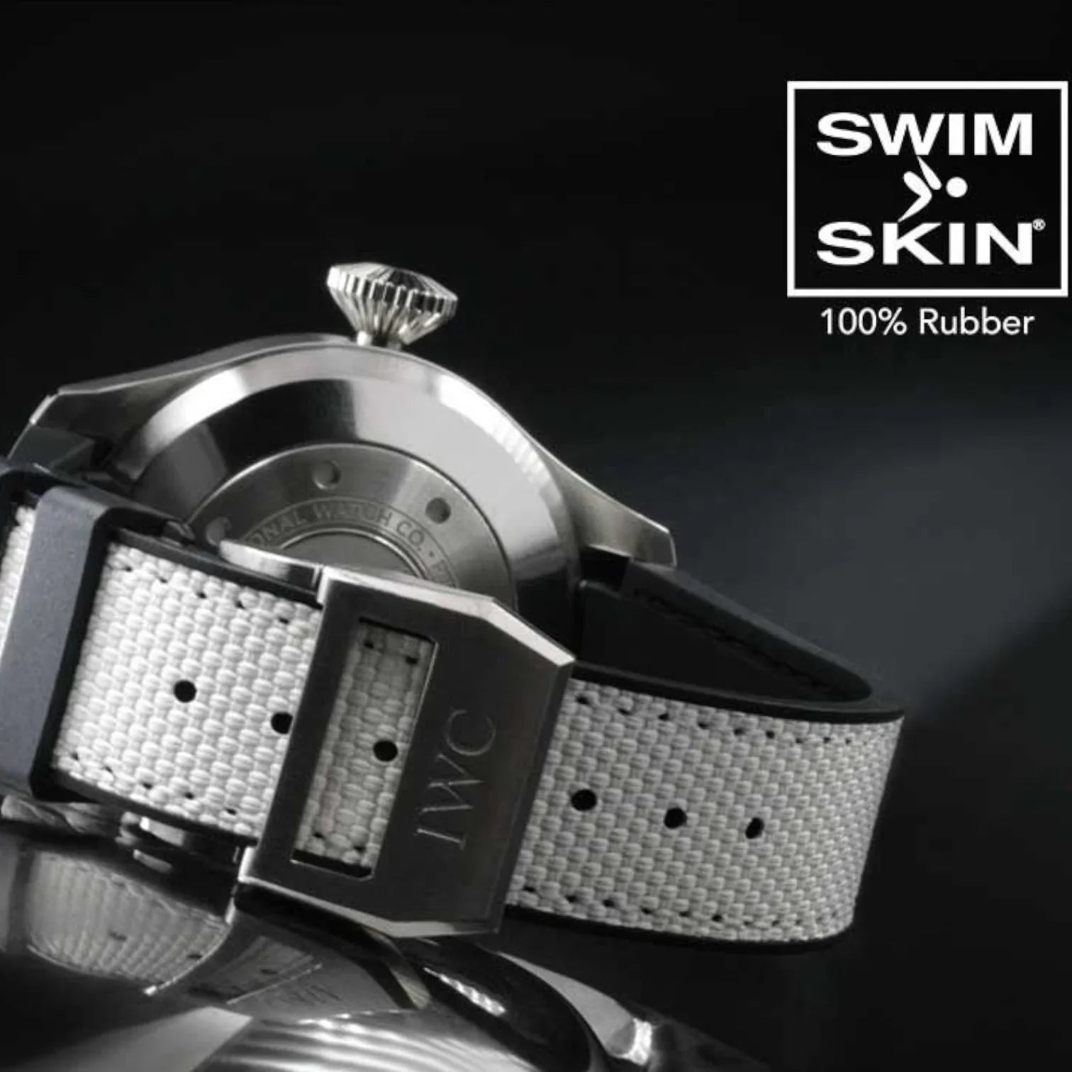 Bracelet en caoutchouc – Ballistic SwimSkin SK43 – Rubber B – Blanc arctiqu - vue 4