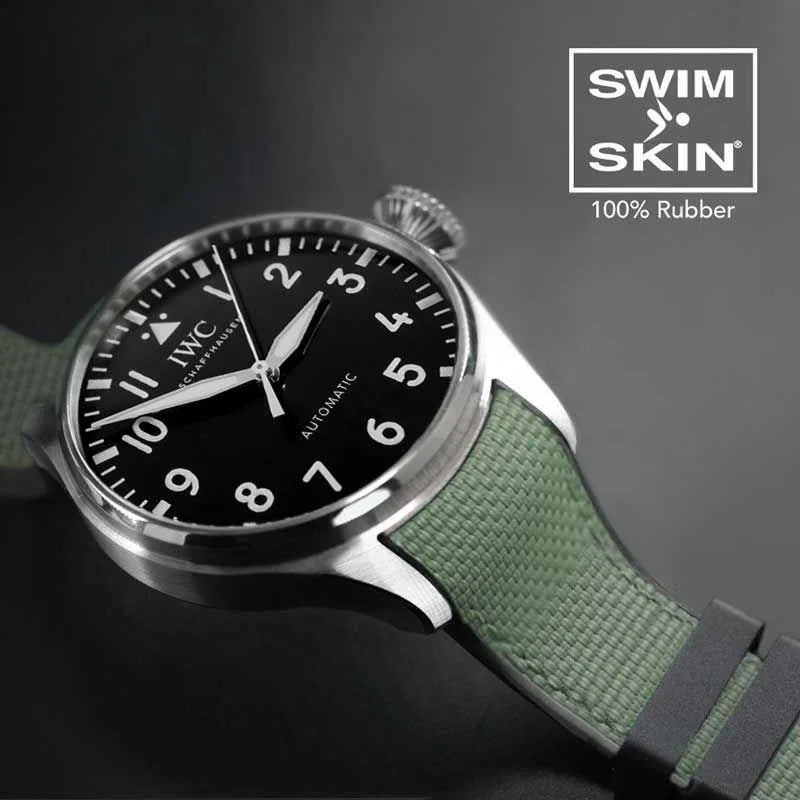 Bracelet en caoutchouc – Ballistic SwimSkin SK43 – Rubber B – Vert militair - détail