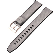 Bracelet en caoutchouc FKM – KronoKeeper – Gris - bracelet caoutchouc montre