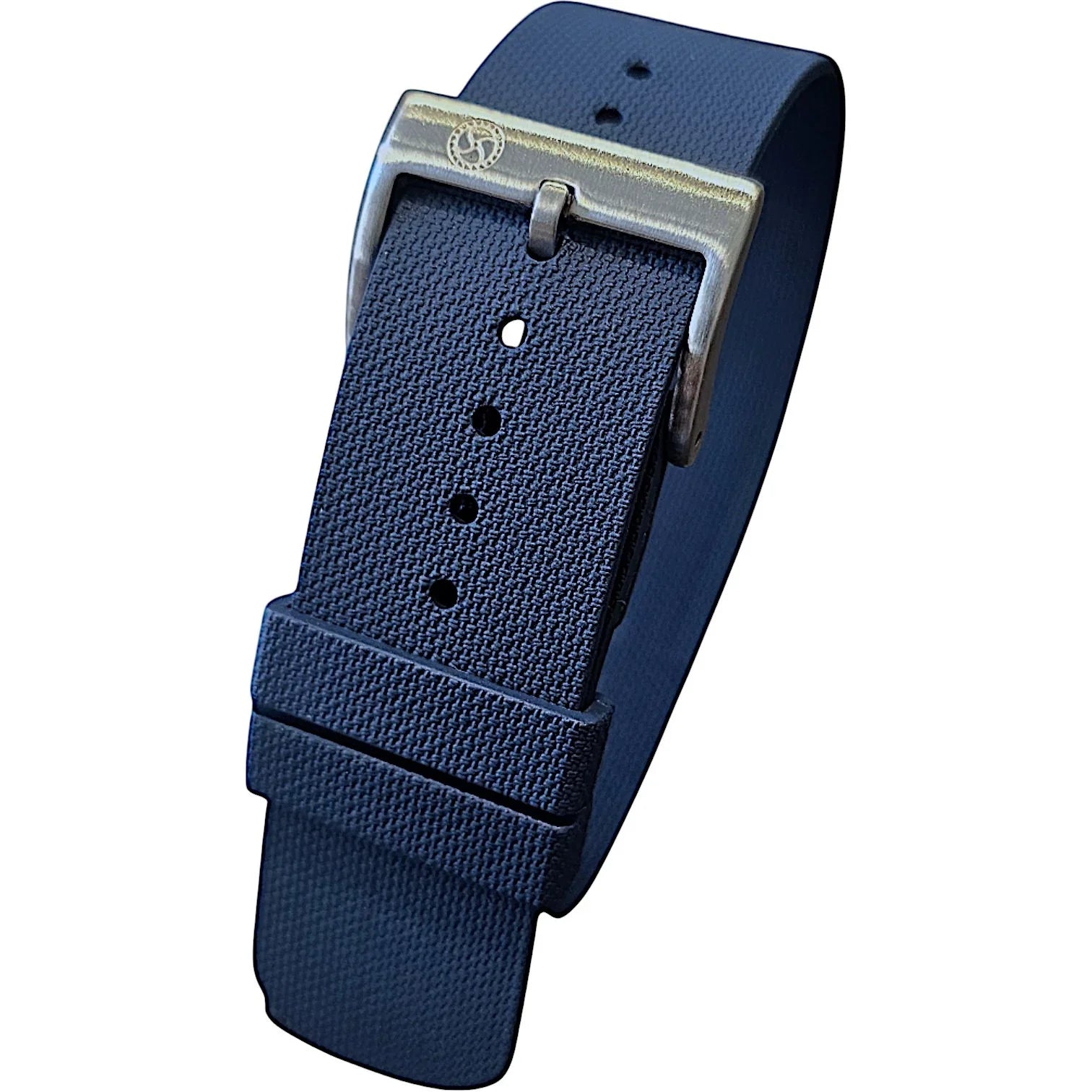 Bracelet Nato en caoutchouc FKM – KronoKeeper – Bleu marine - bracelet NATO nylon montre