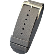 Bracelet Nato en caoutchouc FKM – KronoKeeper – Gris - bracelet NATO nylon montre
