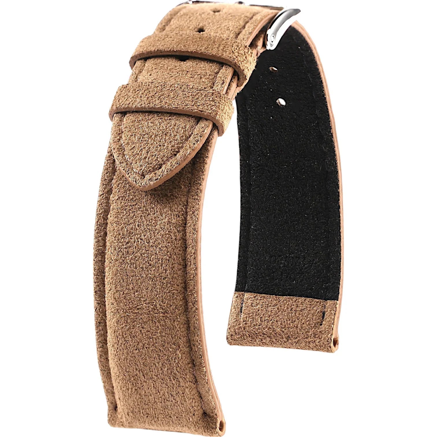 Bracelet en Alcantara – Gabin – KronoKeeper – Taupe - bracelet KronoKeeper