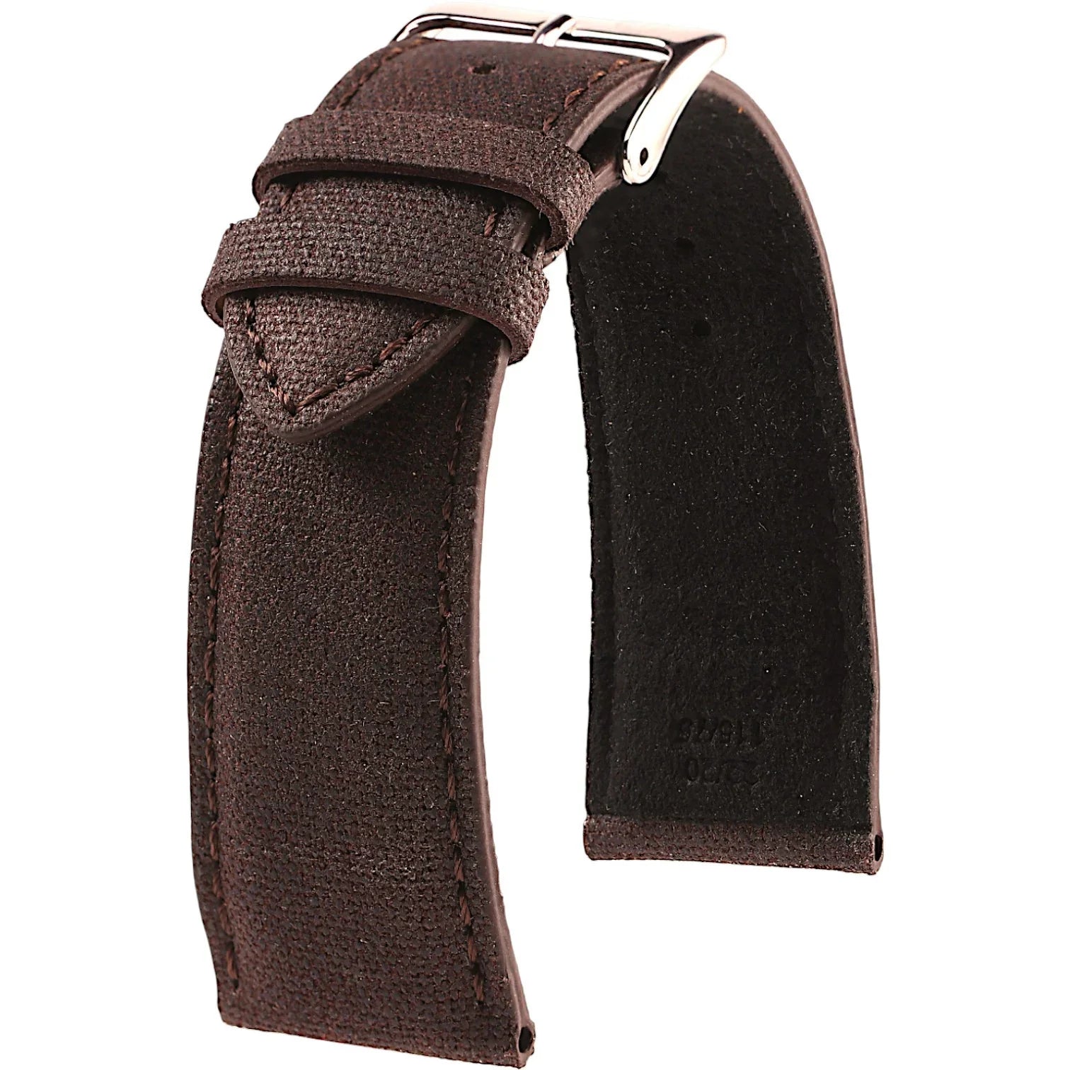 Bracelet en coton et bois – Lucien – KronoKeeper – Chocolat. - bracelet KronoKeeper