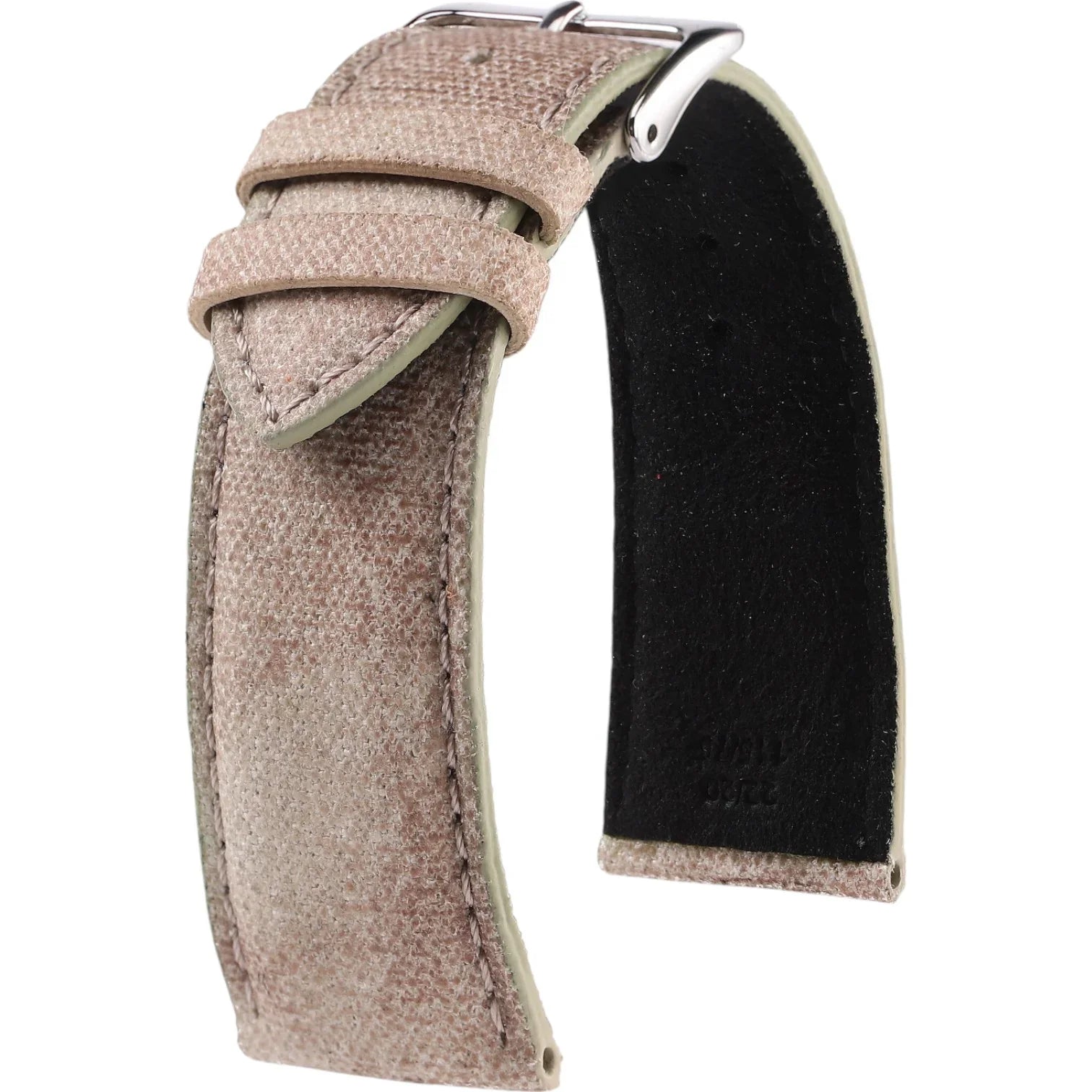 Bracelet en coton et bois – Lucien – KronoKeeper – Beige - bracelet KronoKeeper