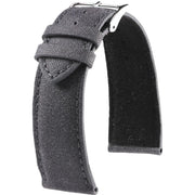 Bracelet en coton et bois – Lucien – KronoKeeper – Gris charbon - bracelet KronoKeeper