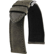 Bracelet en coton et bois – Lucien – KronoKeeper – Vert armée - bracelet KronoKeeper
