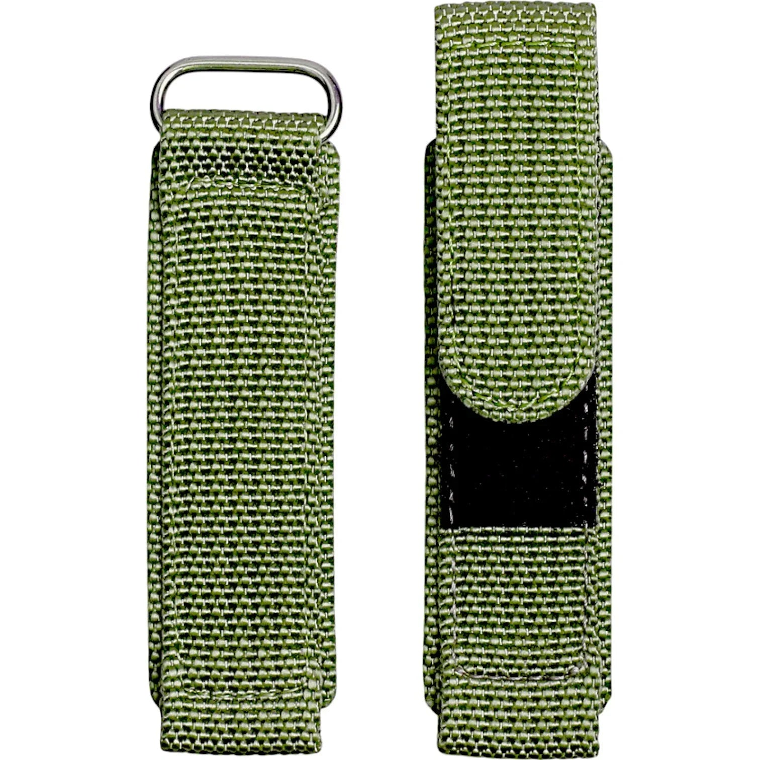 Bracelet Velcro en nylon – KronoKeeper – Vert armée - bracelet KronoKeeper