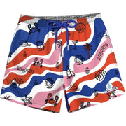 Short de bain – Leopine – Summer Waves - accessoire montre