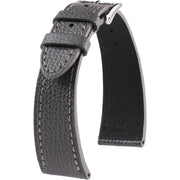 Bracelet en cuir de veau grainé - Ferdinand - KronoKeeper - Gris - bracelet KronoKeeper