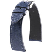 Bracelet en cuir de veau grainé – Ferdinand – KronoKeeper – Bleu - bracelet KronoKeeper