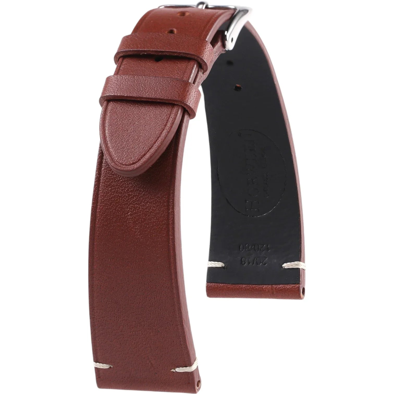 Bracelet en cuir Horween – Gaspard – KronoKeeper – Brun - bracelet KronoKeeper