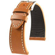 Bracelet en cuir de veau – Théophile – KronoKeeper – Brun - bracelet KronoKeeper
